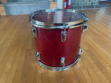 Tama Superstar Cherry 12x11 Cherry Tom Drum 80's