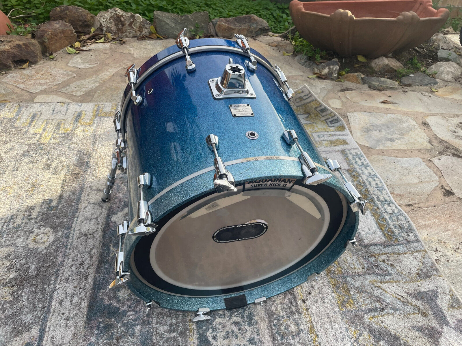 Yamaha maple custom absolute 20x18 bass drum Blakes Drum Shop