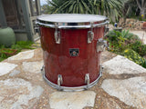 Tama Superstar Cherry 15x14 Cherry Tom Drum 80's
