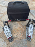 DW 9000 double bass pedal 9002 - Excellent with case