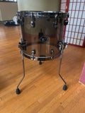 Tama Starclassic Mirage Acrylic 14x12 Floor Tom Drum - BLACK ICE - EXCELLENT