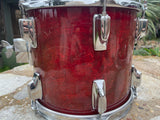 Tama Superstar Cherry 10x9 Cherry Tom Drum 80's