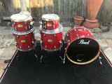 Pearl Session Studio Classic Sequoia Red Drum Set kit 5pc