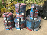 Humes and Berg Hard drum cases 12,13,14,15,16,18.22x16 snare 14x5.5