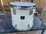 Tama Superstar WHITE 1980's 13 x 12 Tom Drum - EXCELLENT