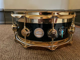 DW Collector's Series R30 "Starman" Neil Peart Rush 6x14 Edge Snare drum !!!