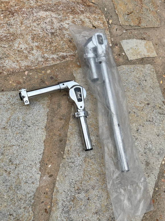 TWO Pearl 1030 Series Tom Holder with Gyro-lock - One medium - One short