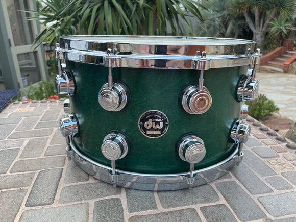 DW Collectors 14 x 8 Keller Maple Snare Drum - Hard to find !!!!