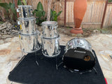 Ludwig Classic Maple Modular 6pc Drum Set kit Mirror Chrome 24,18,16,10,12,13