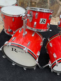 Rogers 70's Big R 6Pc DBL BASS Drum Kit Mojave Red 20x14(x2) 12x8,13x9,16x16(x2)