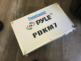 Pyle Pro PDKM7 New 7 Microphone Wired Drum Kit With Mounting Accesories