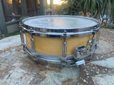 Pearl 5x14" Free Floating Maple Snare Drum Satin Maple