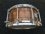 Outlaw Hickory Segmented 14x7" Snare Drum !!! Wow!!