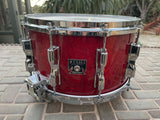 Vintage Tama Superstar 14X8 Snare Drum Cherry Wine Finish - Excellent