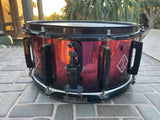 RARE Pearl Joey Jordison Slipknot Red 13 x 6.5 Snare Drum Limited Edition