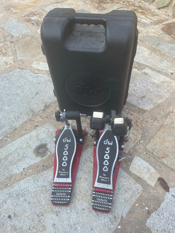 DW DWCP5002AD4 5000 Series Accelerator Double Bass Drum Pedal