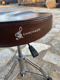 CHACHAZO TENTOTEN Drum Throne with Backrest, Padded Drum Chair with Back, Upgrad