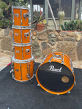 Pearl MLX Maple Liquid Amber Drum Set kit 10x10,12x10,13x11,16x16,22x16