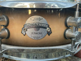 PDP by DW Platinum Exotic Snare 13 x 4 in. Natural To Black Curly