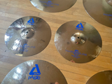 PAISTE ALPHA NICKO MCBRAIN IRON MAIDEN CYMBAL SET!! 14,16,17,18,19,22!!!