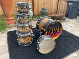 PDP Fs Birch 6pc Drum Set kit tobacco burst