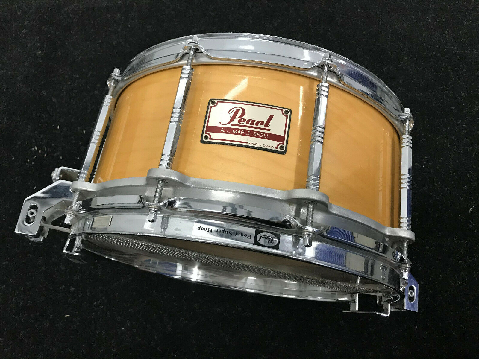 Pearl Free Floating 6-ply Maple Snare Drum Natural 14×6.5 Inches