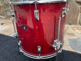 Tama Superstar Cherry 18x16" Floor Tom Drum 80's