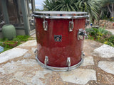 Tama Superstar Cherry 15x14 Cherry Tom Drum 80's
