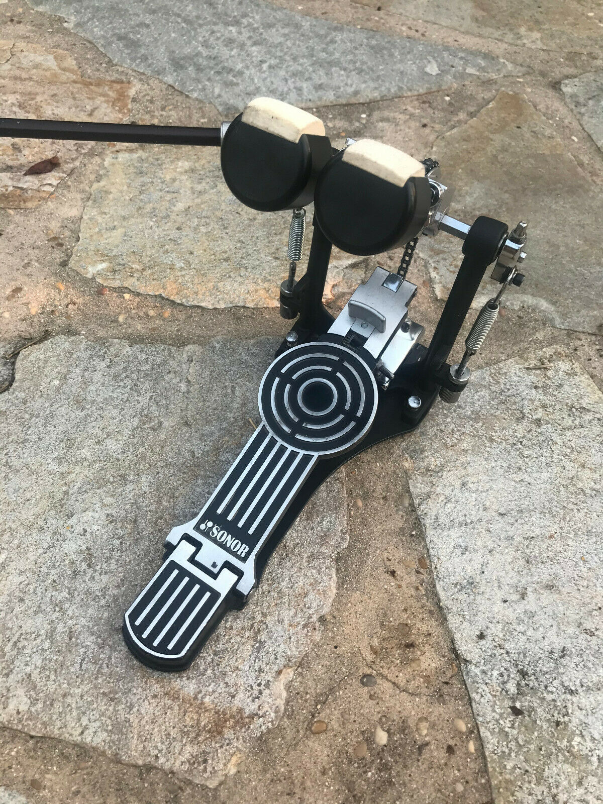 sonor double pedal Sonor DP472 Chain Drive Double Bass Drum Pedal w/ AXIS DRIVESHAFT – Blakes Drum Shop