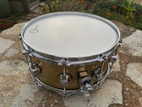 DW Collector's Knurled Brass 6.5x14 Snare Drum