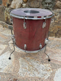 Tama Superstar Cherry 18" Floor Tom Drum 80's