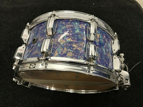 Pearl SUPER PRO GLX SNARE 14x6.5 Maple MEDITERRANEAN PEARL Snare Drum