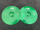 Paiste 2000 colorsound heavy 14" hihat Drum Cymbal hi hat - Green