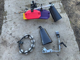 Latin Percussion Jam Block with Bracket / Cowbell / dw arm + shaker package