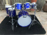 Pearl Reference Rhythm Blue 6pc Drum Set kit