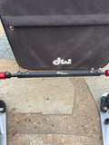 DW 9000 double bass pedal 9002 w/ damnar beaters