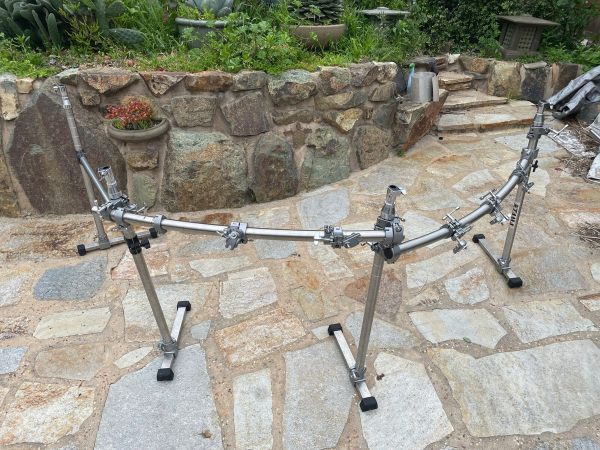 Tama Power Tower System Double Bass Drum Rack – Blakes Drum Shop