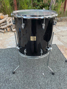Yamaha Birch Custom Absolute - Black 16x16 Floor tom Drum