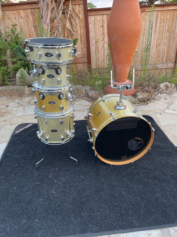 PDP CX Maple 5pc Drum Set kit Sparkle Finish - 14