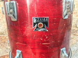 VINTAGE TAMA SUPERSTAR CHERRY 14x12" Tom Drum