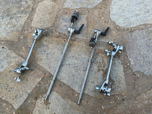 TWO DW 799 Dogbone Drum Cymbal Arms