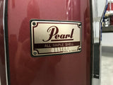 Pearl MLX Maple 14 x 12 BORDEAUX RED LACQ Tom Drum