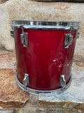 Vintage Tama Superstar Candy Apple Red CAR 1980's 13 x 11  Tom Drum - read
