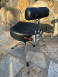 Tama 1st Chair Motorcycle Drum Throne with Sound Percussion Base + Backrest