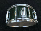 Pearl Masters Custom maple Green 14 x 6.5 Snare Drum