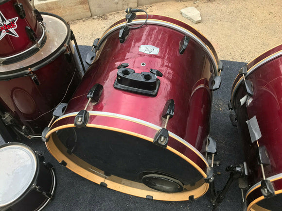 Pearl Export EXR 22x 18 Bass Drum -Has cracking on wrap