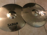 Sabian 14" HHX Evolution Hi-hat Cymbals - EXCELLENT
