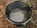 Ludwig Acrolite Black Galaxy Sparkle 14 x 6.5 !!! Harder to find size!!