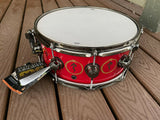 DW Collector's Series "Snakes and Arrows" Neil Peart Rush 6x14 Snare drum w/ TAG