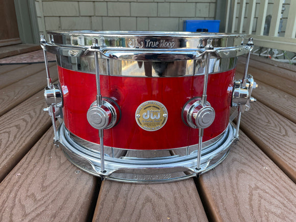 Dw Collectors Exotic Edge 13x7 Knotty Pine Snare Drum